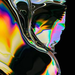 Liquid glass wallpaper