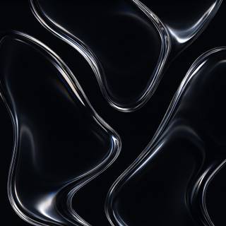 Liquid glass wallpaper