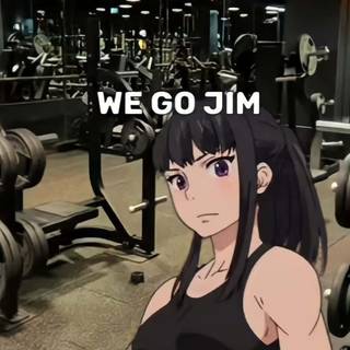 Fitness anime wallpaper