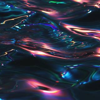 Liquid glass wallpaper