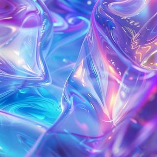 Liquid glass wallpaper
