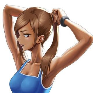 Fitness anime wallpaper