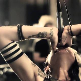 Stitched Up Heart wallpaper