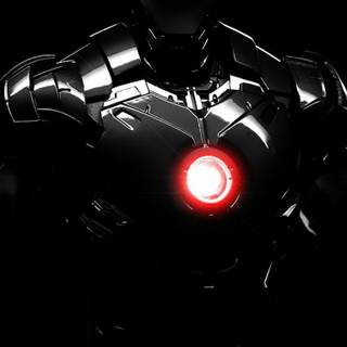 Iron Man logo phone wallpaper