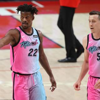 Pink blue basketball desktop wallpaper