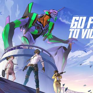 Evangelion 4k PS5 wallpaper