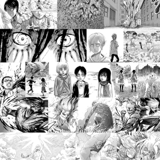 White and black anime manga wallpaper