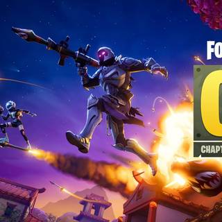 Fortnite covers PS5 wallpaper