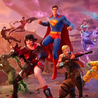 Fortnite covers PS5 wallpaper