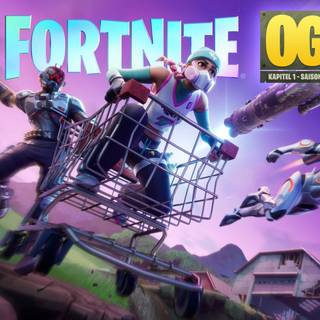 Fortnite covers PS5 wallpaper