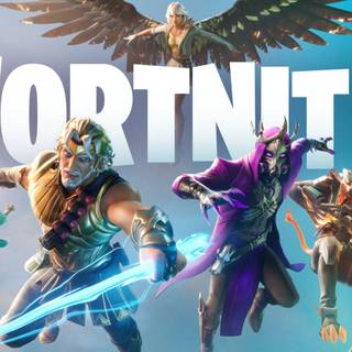 Fortnite covers PS5 wallpaper