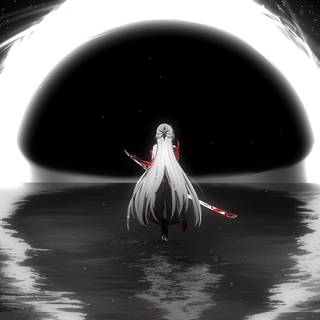 Dark Japanese desktop wallpaper