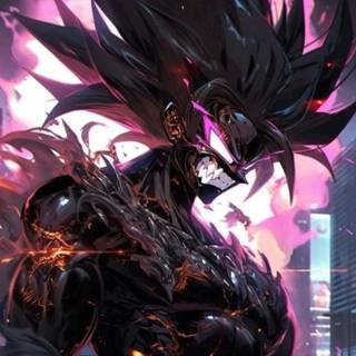 PS5 Goku black wallpaper