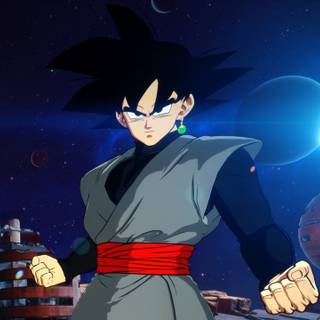 PS5 Goku black wallpaper