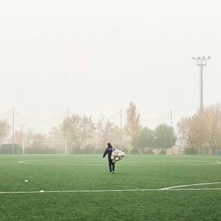 Soccer training wallpaper