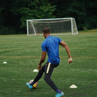 Soccer training wallpaper