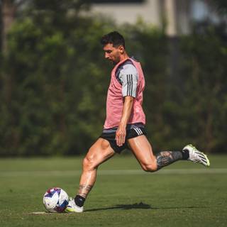 Soccer training wallpaper