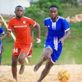 Soccer training wallpaper