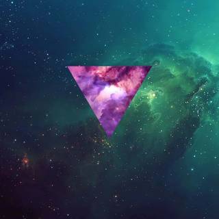 Blue green purple wallpaper