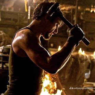 Tony Stark workshop 4k wallpaper