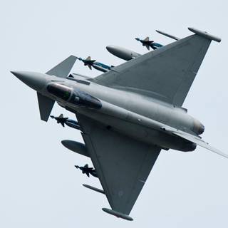 Eurofighter Typhoon 4k wallpaper