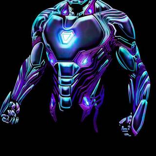 Iron Man logo phone wallpaper