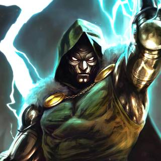 Dr Doom 4k PC wallpaper