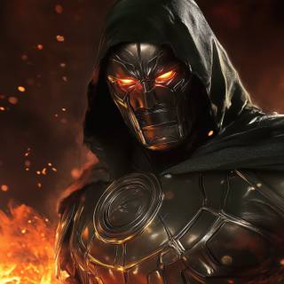 Dr Doom 4k PC wallpaper