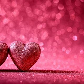 Pink sparkle 4k wallpaper