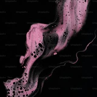 Pink black 4k wallpaper