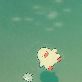 iPhone duck wallpaper