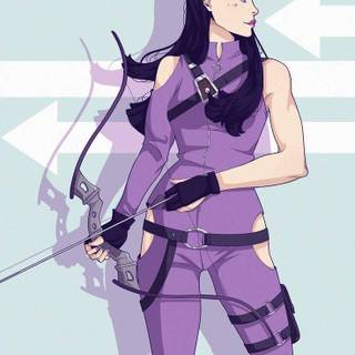 Kate Bishop phone wallpaper