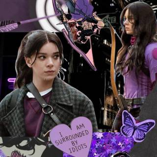 Kate Bishop phone wallpaper