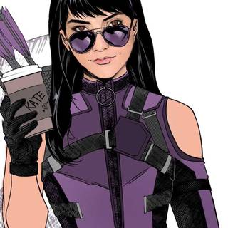 Kate Bishop phone wallpaper
