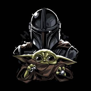 iPhone Yoda wallpaper