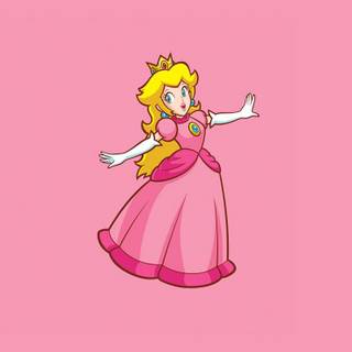 Princess Peach iPhone wallpaper