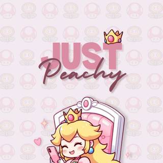 Princess Peach iPhone wallpaper