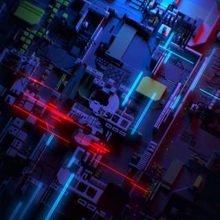 Circuit iPhone wallpaper