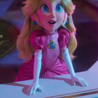 Princess Peach iPhone wallpaper