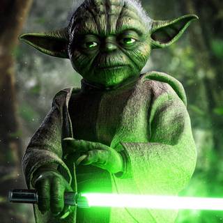 iPhone Yoda wallpaper