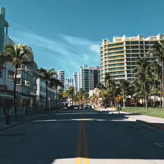 Miami Beach iPhone wallpaper