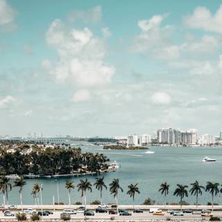 Miami Beach iPhone wallpaper