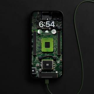 Circuit iPhone wallpaper