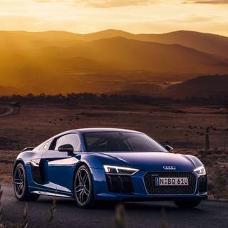 iPhone Audi R8 wallpaper