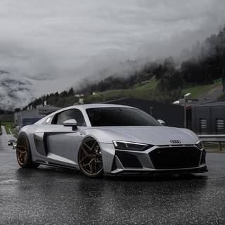 iPhone Audi R8 wallpaper