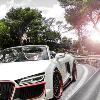iPhone Audi R8 wallpaper