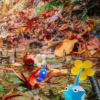 Pikmin iPhone wallpaper