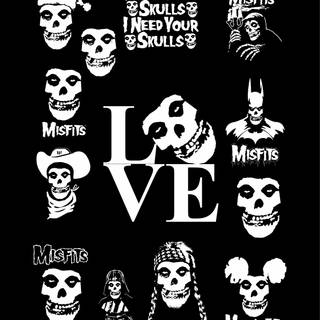 Misfits iPhone wallpaper
