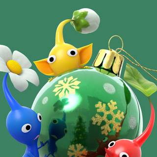 Pikmin iPhone wallpaper