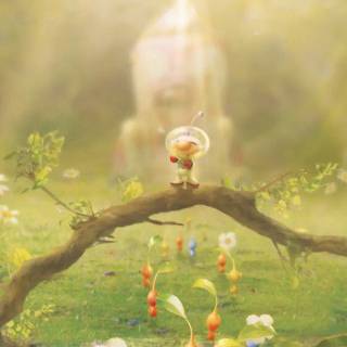 Pikmin iPhone wallpaper